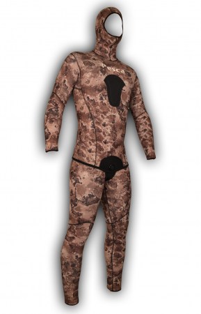Παντελόνι κατάδυσης: Comfort Camo  Brown  5,0 mm.