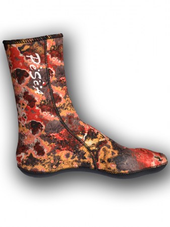  Καλτσάκια κατάδυσης: Comfort Camo Fire 5,0 mm.